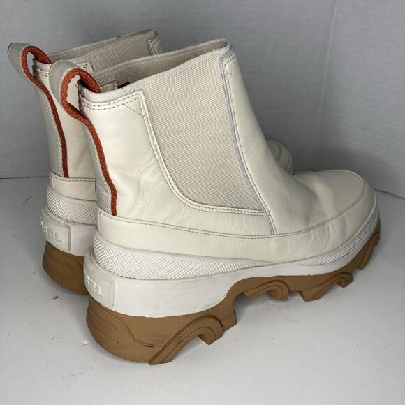 Sorel Women's Brex Chelsea Boot Gum Lug Sole in Natural Sea Salt 7 US 38 EU - Picture 9 of 9